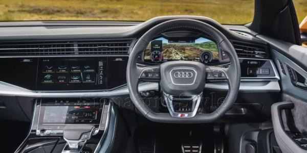 Audi A4 S4 B9 8W A5 S5 Q5 Q7 SQ7 Q8 SQ8 RS air steering wheel driver bag Black - Image 3
