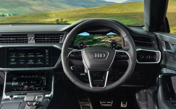 Audi A4 S4 B9 8W A5 S5 Q5 Q7 SQ7 Q8 SQ8 RS air steering wheel driver bag Black - Image 3