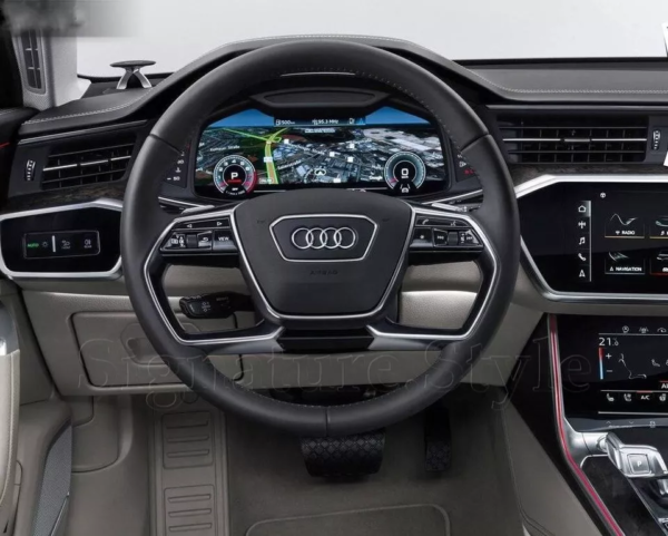 Audi A4 S4 B9 8W A5 S5 Q5 Q7 SQ7 Q8 SQ8 RS air steering wheel driver bag Black - Image 2