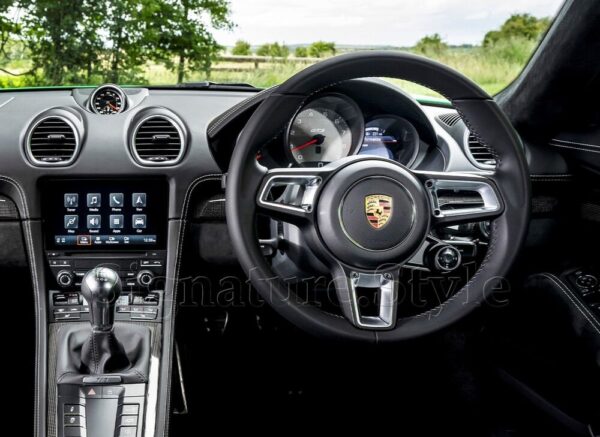 Porsche 718 Boxster Cayman GT4 982 982C air steering wheel driver bag 982880201KTunica dermis - Image 5