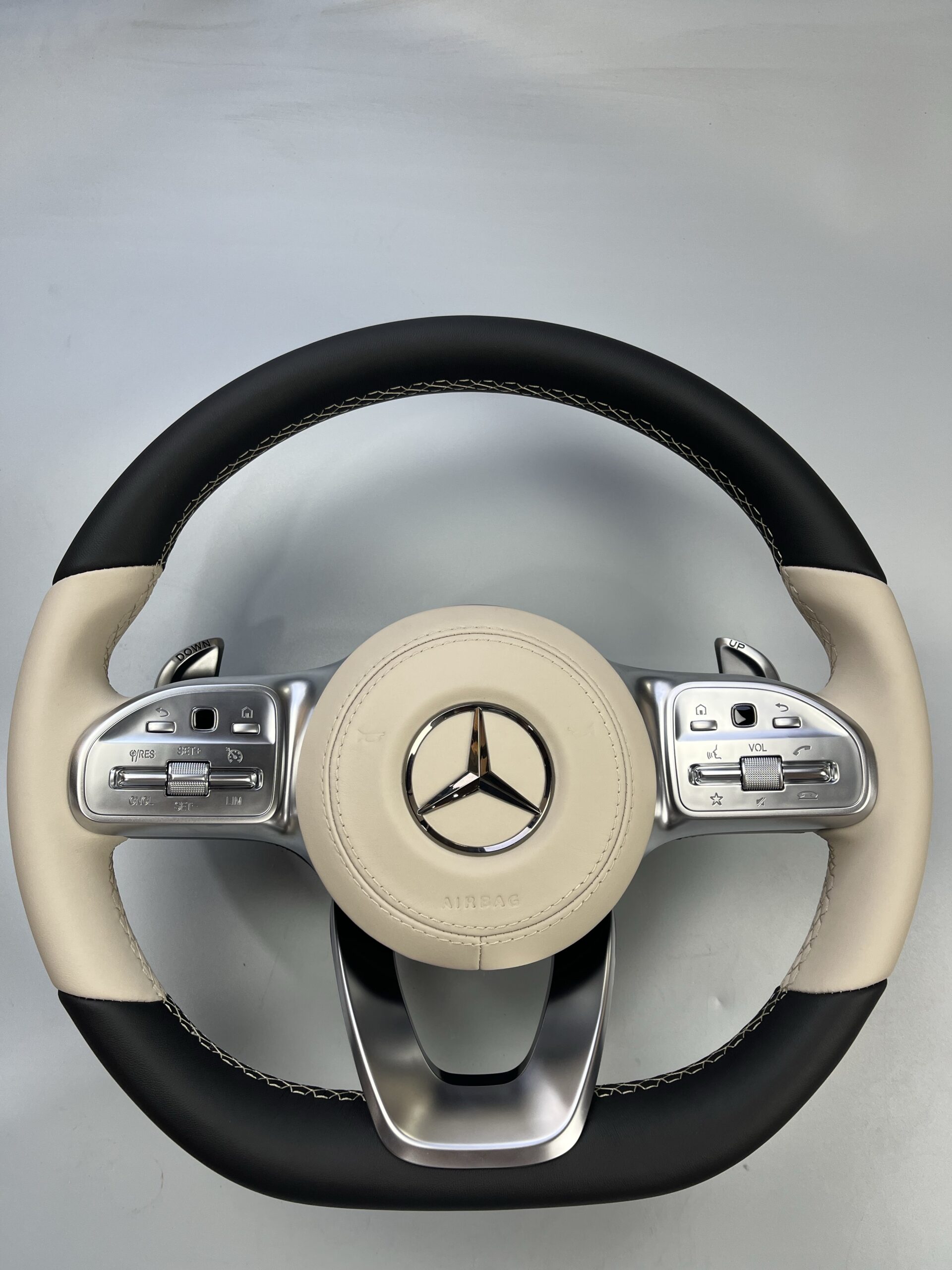 Applicable to Mercedes-Benz original steering wheel A-Class C-Class E-class ML old model upgrade new Mercedes modified AMG steering wheel