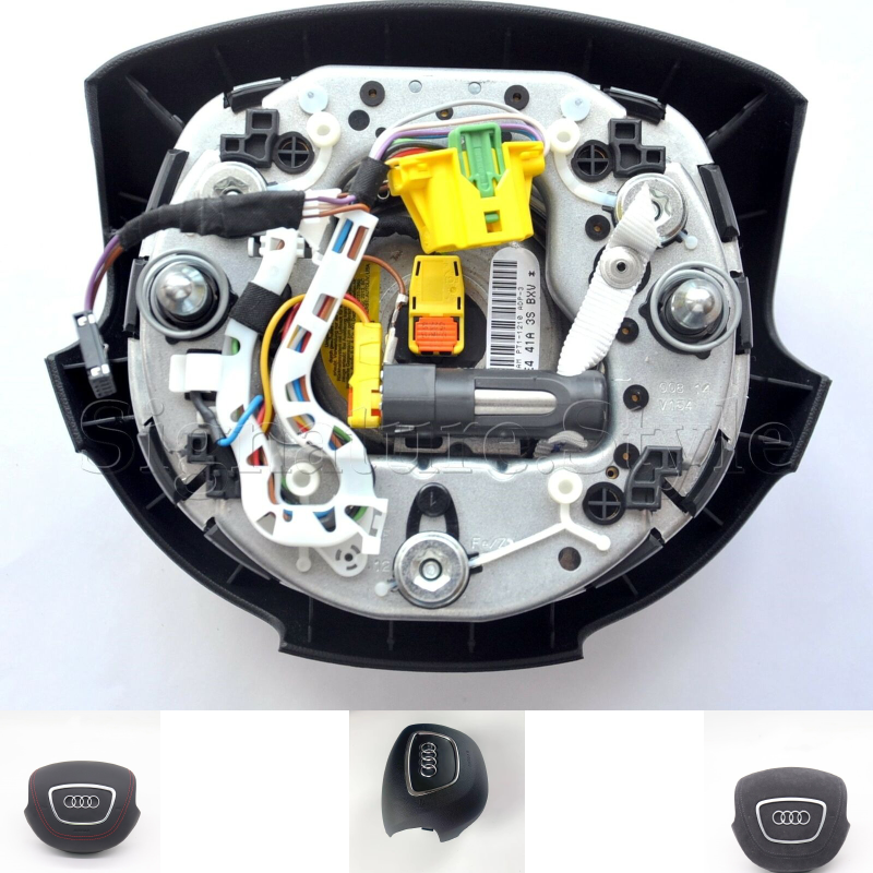 Audi A6 S6 4G A7 S7 A8 S8 4H 4 spokes air steering wheel driver bag 4G0880201E