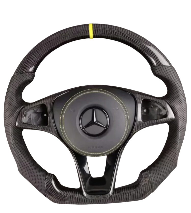 Mercedes carbon fiber steering wheel, various models can be customized